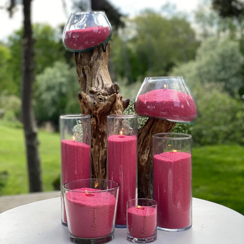 Raspberry Unscented Candle Sand KG / LBS