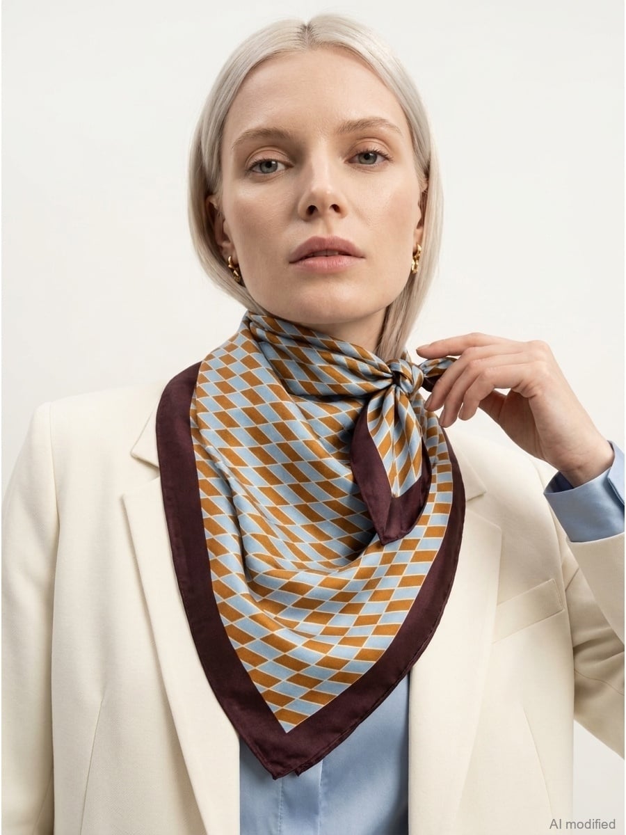 Women's silk scarf