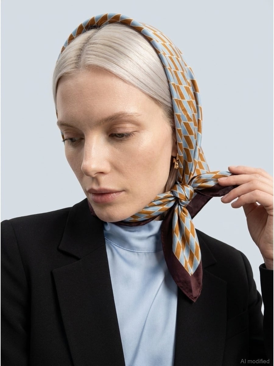 Women's silk scarf